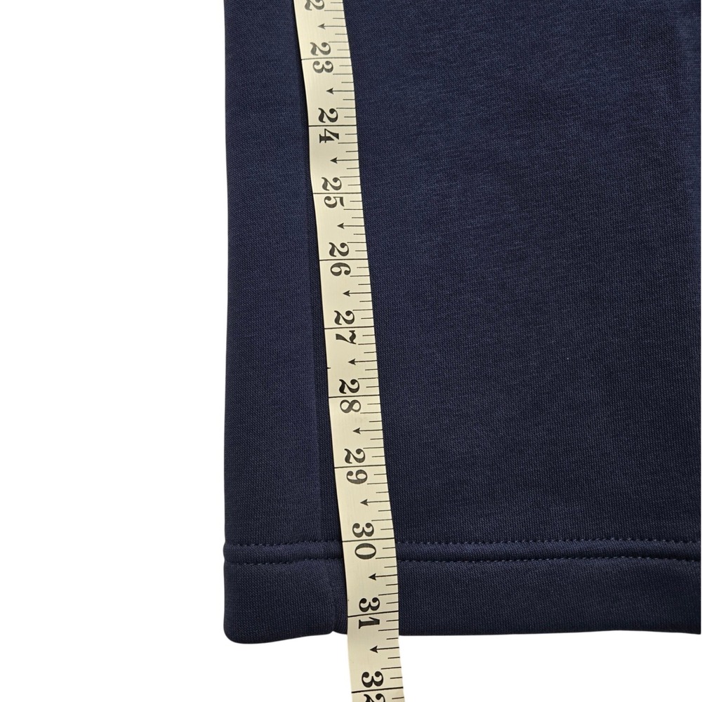 Nike Womens XL Phoenix Fleece Wide Leg Sweatpants Navy Blue High Rise Standard - Picture 14 of 14